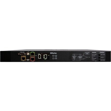 Raritan 1Ph, 208V Ac, 16A (16A Rated);9 Outlets: 8X C13, 1X C19;Plug: Iec 60320 PX3TS-1876CR